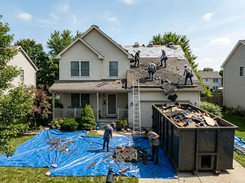 roof-replacement-debris-remova-004 — frequently asked questions, Cheapest Dumpster Rentals in Cicero, IL